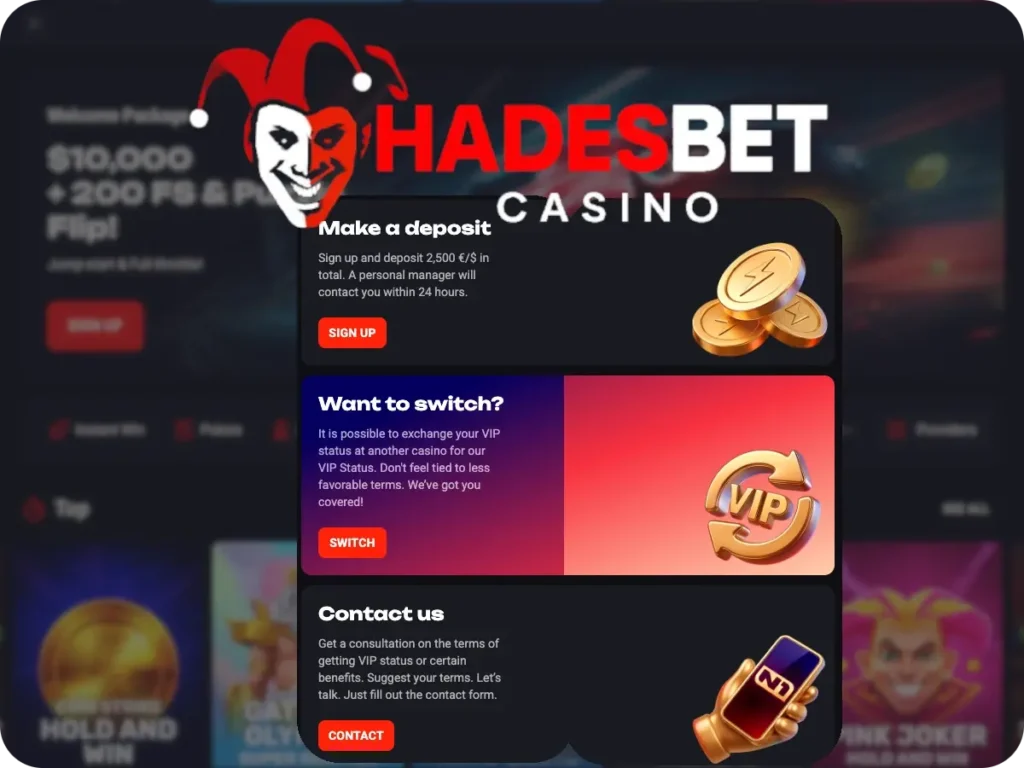 HadesBet VIP